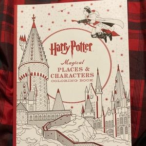 Harry Potter Magical Places and Characters Coloring Book